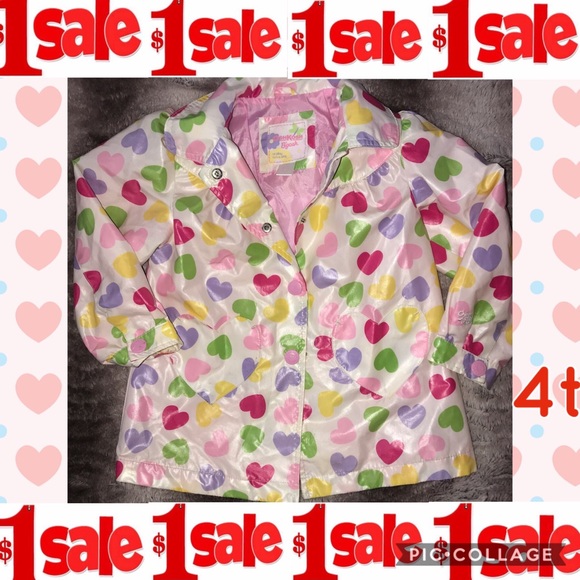 OshKosh B'gosh Other - 🍭$1 SALE 💚💕Baby Girls Size 4T Jacket 💕